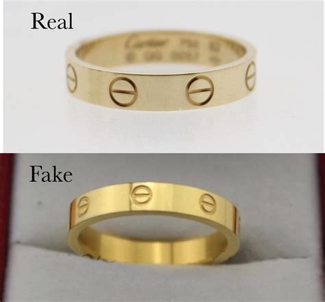 cartier 750 ring counterfeit